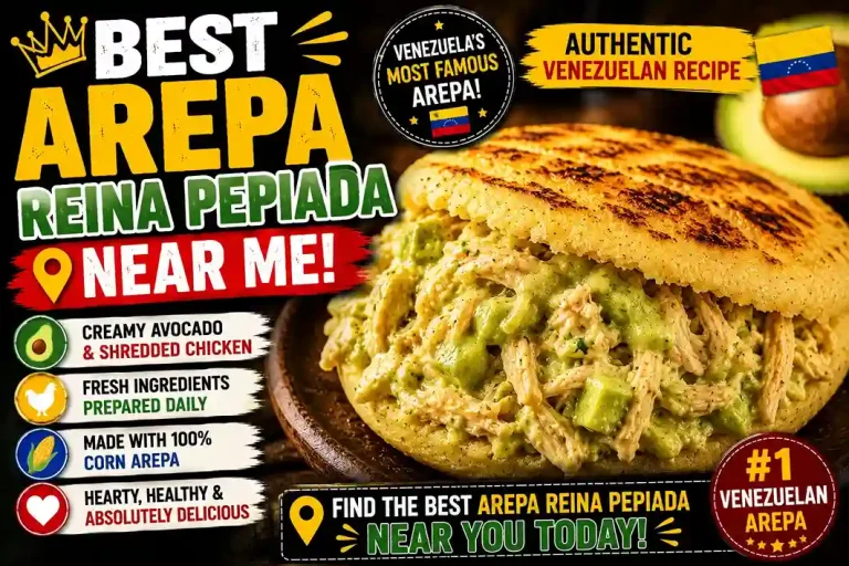 Best Arepa Reina Pepiada Near Me