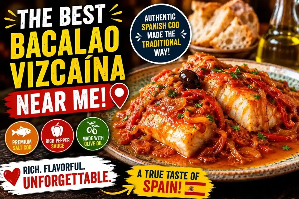 Best Bacalao Vizcaina Near Me