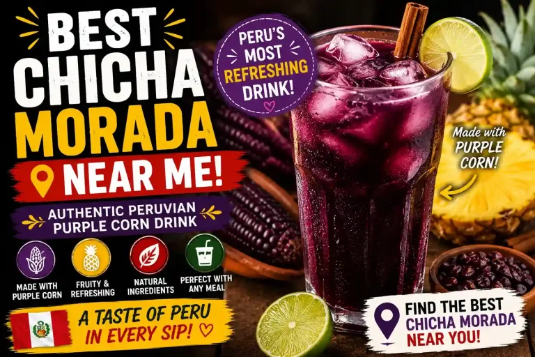 Best Chicha Morada Near Me