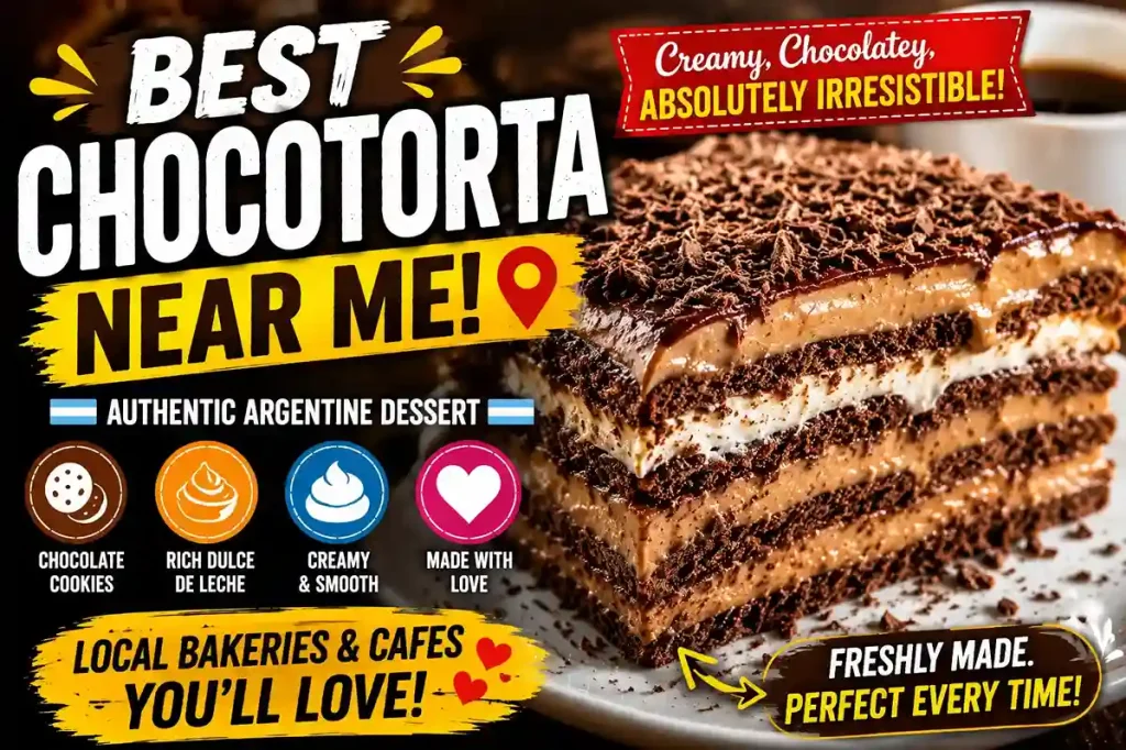 Best Chocotorta Near Me