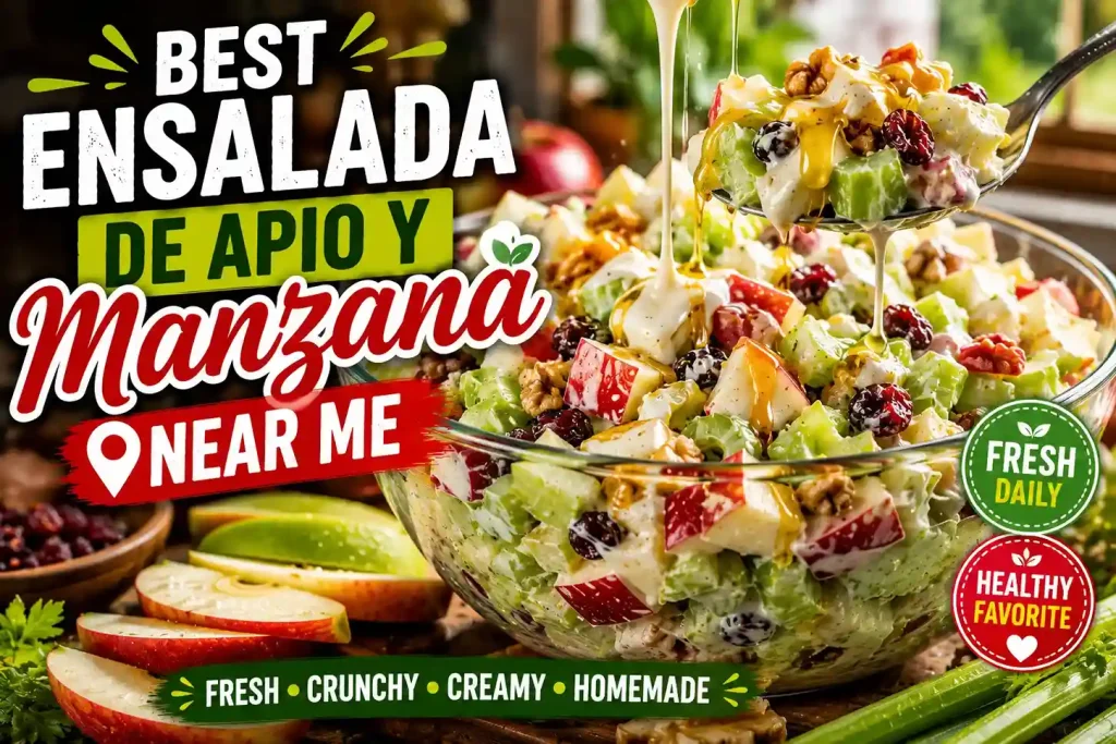 Best Ensalada de Apio y Manzana Near Me