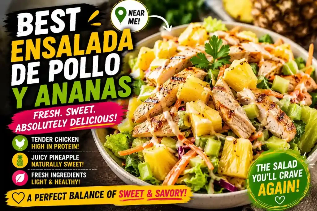 Best Ensalada de Pollo y Ananas Near Me