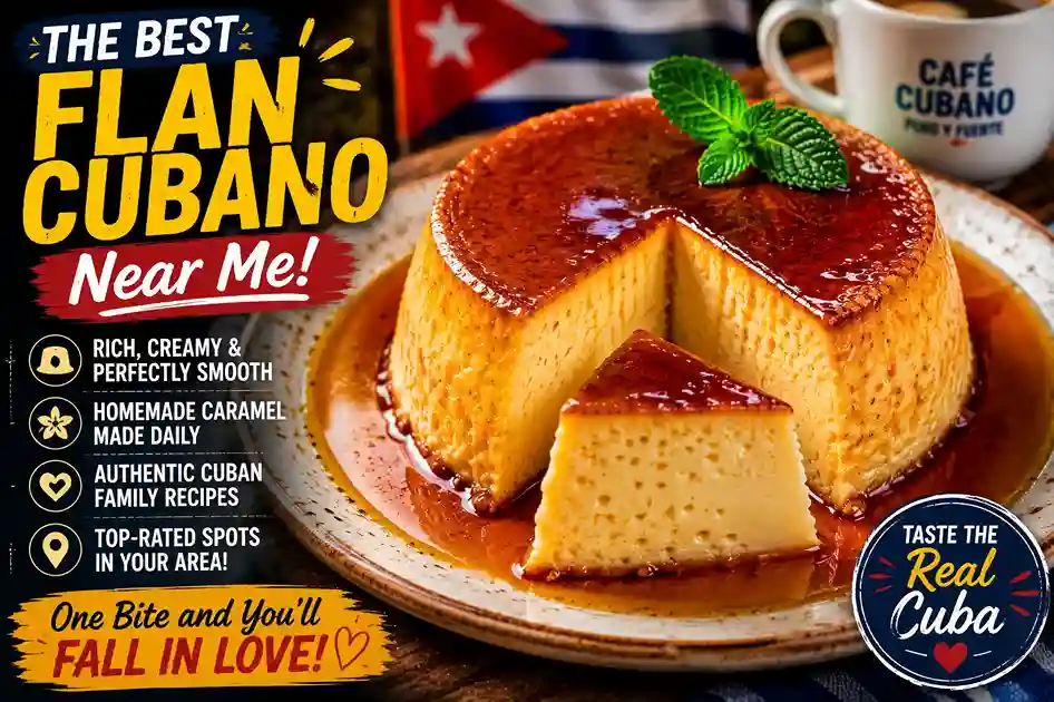 Best Flan Cubano Near Me