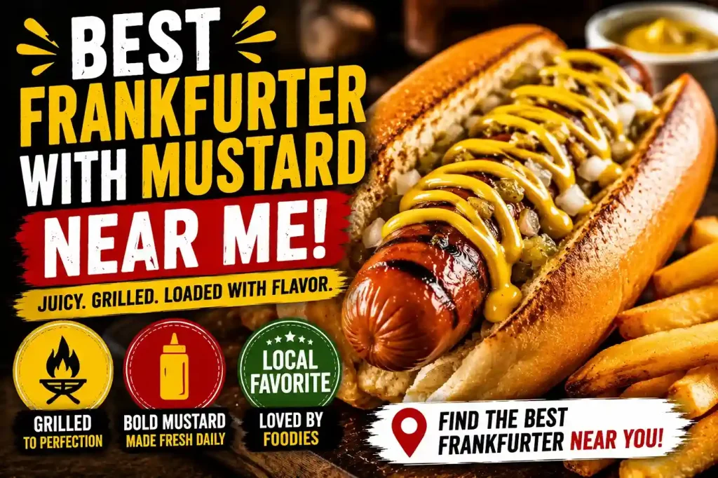 Best frankfurter with mustard near you