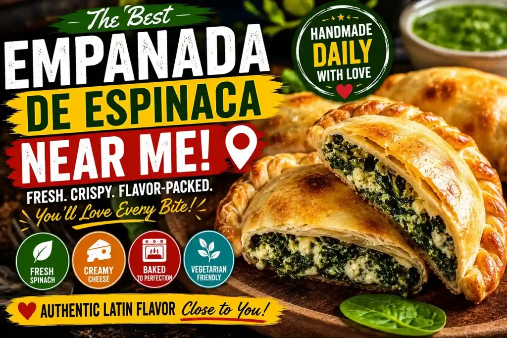 Delicious spinach empanadas near you