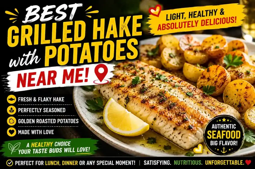 Best Grilled Hake With Potatoes Near Me