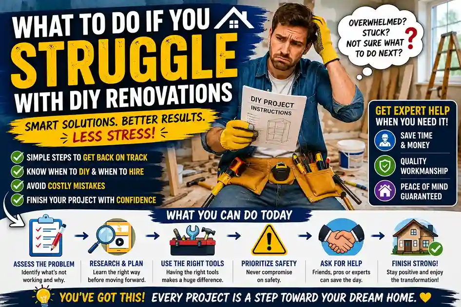 What to Do if You Struggle With DIY Renovations